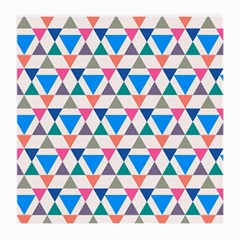 Multicolor Triangle Medium Glasses Cloth by tmsartbazaar