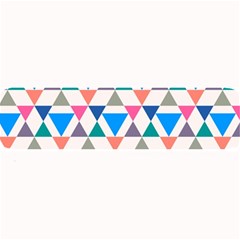 Multicolor Triangle Large Bar Mats by tmsartbazaar