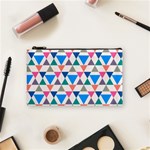 Multicolor Triangle Cosmetic Bag (Small) Front