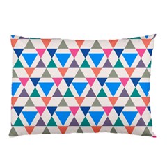 Multicolor Triangle Pillow Case (two Sides) by tmsartbazaar