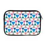 Multicolor Triangle Apple MacBook Pro 17  Zipper Case Front