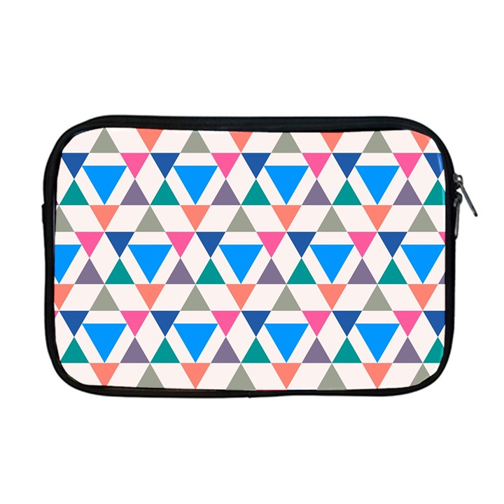 Multicolor Triangle Apple MacBook Pro 17  Zipper Case