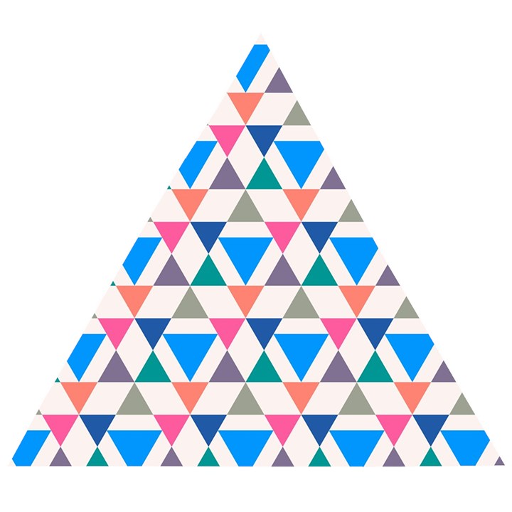 Multicolor Triangle Wooden Puzzle Triangle