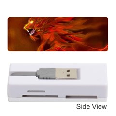 Fire Lion Flame Light Mystical Memory Card Reader (stick) by HermanTelo