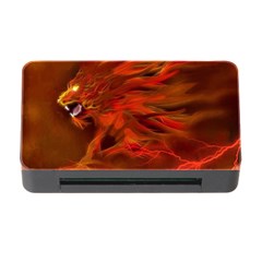 Fire Lion Flame Light Mystical Memory Card Reader With Cf by HermanTelo