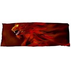 Fire Lion Flame Light Mystical Body Pillow Case (dakimakura)