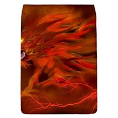 Fire Lion Flame Light Mystical Removable Flap Cover (l) by HermanTelo