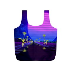 Blue Club Full Print Recycle Bag (s) by Mariart