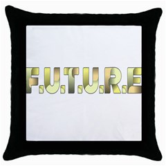 Future Throw Pillow Case (black) by Pantherworld143