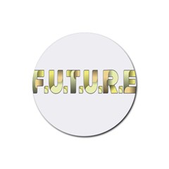 Future Rubber Coaster (round)  by Pantherworld143