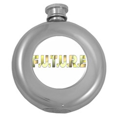 Future Round Hip Flask (5 Oz) by Pantherworld143