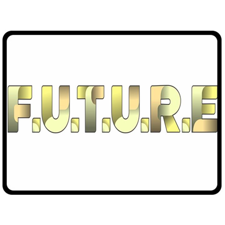 Future Double Sided Fleece Blanket (Large) 