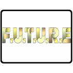 Future Double Sided Fleece Blanket (Large)  80 x60  Blanket Back