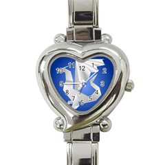 Origami Dragon Heart Italian Charm Watch