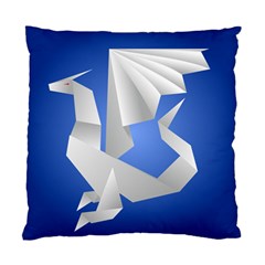 Origami Dragon Standard Cushion Case (one Side)