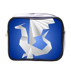 Origami Dragon Mini Toiletries Bag (one Side)