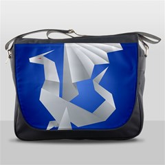 Origami Dragon Messenger Bag by HermanTelo