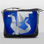 Origami Dragon Messenger Bag Front