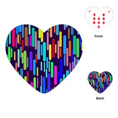 Abstract Line Playing Cards Single Design (heart)