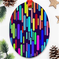 Abstract Line Oval Ornament (two Sides)