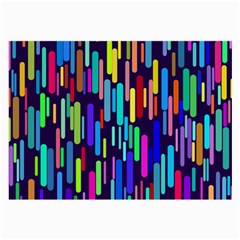 Abstract Line Large Glasses Cloth