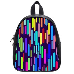 Abstract Line School Bag (small)