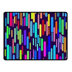 Abstract Line Fleece Blanket (small)