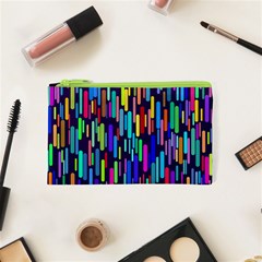 Abstract Line Cosmetic Bag (xs)