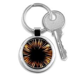 Color Gold Yellow Key Chain (round) by HermanTelo