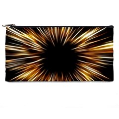 Color Gold Yellow Pencil Case