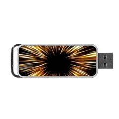 Color Gold Yellow Portable Usb Flash (one Side)