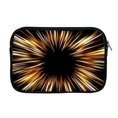 Color Gold Yellow Apple Macbook Pro 17  Zipper Case