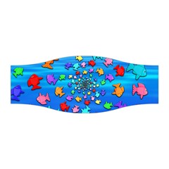 Fractal Art School Of Fishes Stretchable Headband by WolfepawFractals