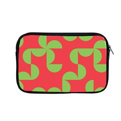 Retro Red And Greren Apple Macbook Pro 13  Zipper Case by MooMoosMumma