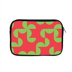 Retro Red And Greren Apple Macbook Pro 15  Zipper Case by MooMoosMumma