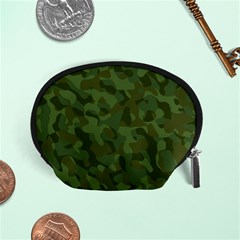 Green Army Camouflage Pattern Accessory Pouch (small)