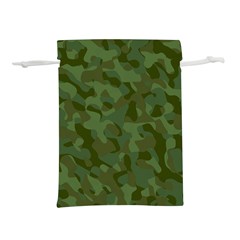 Green Army Camouflage Pattern Lightweight Drawstring Pouch (s) by SpinnyChairDesigns