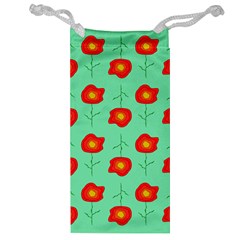 Flower Pattern Ornament Jewelry Bag