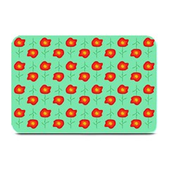 Flower Pattern Ornament Plate Mats