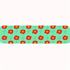 Flower Pattern Ornament Large Bar Mats