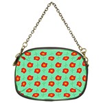 Flower Pattern Ornament Chain Purse (One Side) Front