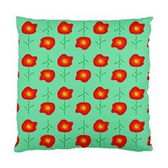 Flower Pattern Ornament Standard Cushion Case (One Side)