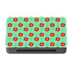 Flower Pattern Ornament Memory Card Reader with CF