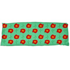 Flower Pattern Ornament Body Pillow Case (Dakimakura)