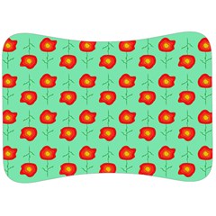 Flower Pattern Ornament Velour Seat Head Rest Cushion