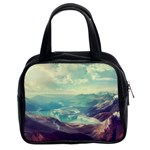 Landscape Mountains Lake River Classic Handbag (Two Sides) Front