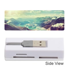 Landscape Mountains Lake River Memory Card Reader (stick)