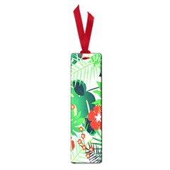 Tropical Leaf Flower Digital Small Book Marks by Mariart