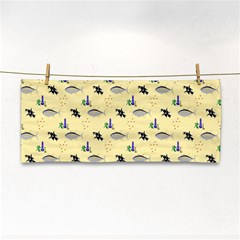 Bluefishes Hand Towel by Sparkle