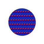 Redfishes Rubber Round Coaster (4 pack)  Front